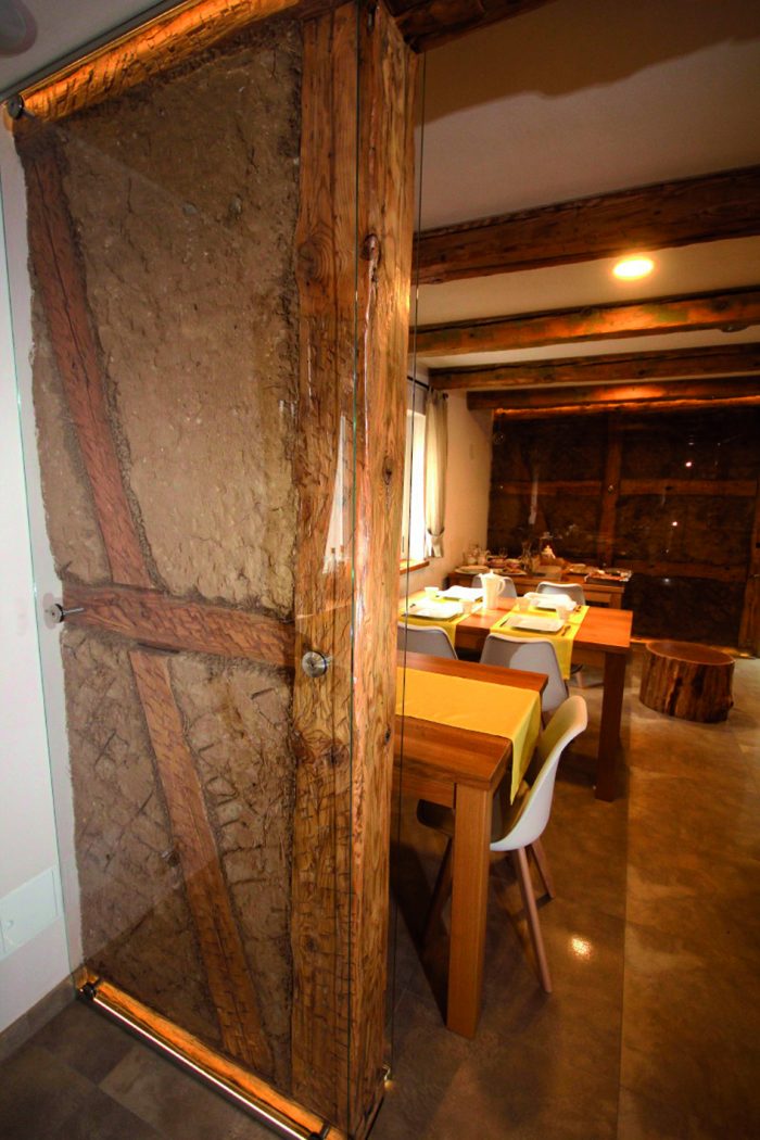 Projekt wnętrza hotelu - sala jadalna - Mezowo